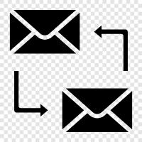 EMail, Senden, Nachricht, Korrespondenz symbol