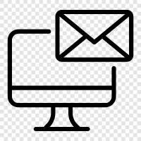 email, email client, email program, email service icon svg