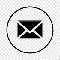 EMail, Senden, Senden von EMail, Nachrichten symbol