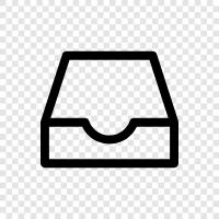 email, inbox, Inbox icon svg