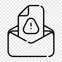 email, junk email, junk mail, spam filter icon svg