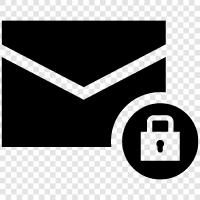 email encryption, email security, email privacy, email security protocol icon svg