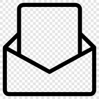 email, inbox, spam, junk icon svg