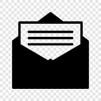 E-posta Zarf Şablonu ikon