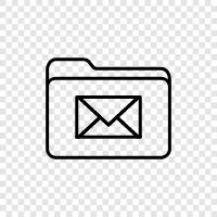 EMail, EMailOrdner, EMailOrdnerDatei, EMailOrdnerOrdner Inhalt symbol