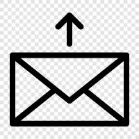 email, send email, send mail program, email program icon svg