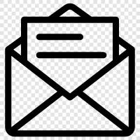 EMail, EMailAdressen, EMail senden symbol