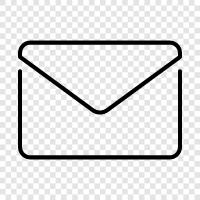 EMail, Mailingliste, EMail senden symbol