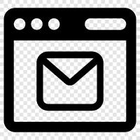 email, email client, email program, email software icon svg