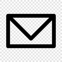 EMail, Senden, Benachrichtigung, Push symbol