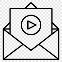 email marketing, email marketing services, email newsletters, email campaigns icon svg