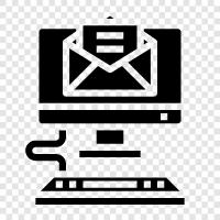 email marketing, email newsletters, email blasts, email signatures icon svg