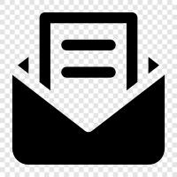 Маркетинг электронной почты, список электронной почты, маркетинговый список электронной почты, подписка на электронную почту Значок svg