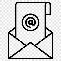 Маркетинг электронной почты, услуги по маркетингу электронной почты, программное обеспечение по маркетингу электронной почты, советы по маркетингу электронной почты Значок svg