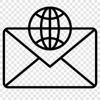 Маркетинг электронной почты, автоматизация электронной почты, услуги маркетинга электронной почты, средства маркетинга электронной почты Значок svg