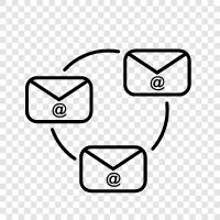 email marketing, email marketing services, email marketing tools, email newsletters icon svg