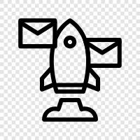 email marketing, email campaign, email blast, email campaign software icon svg