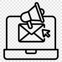 email marketing, email marketing campaigns, email marketing tips, email marketing software icon svg