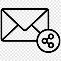 email marketing, email spam, email marketing tips, email marketing services icon svg