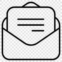 email, mailing, send, notification icon svg