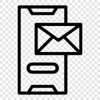 EMail, Senden, Kommunikation, Nachrichten symbol