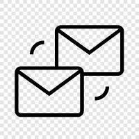 email, messages, email messages, email system icon svg