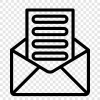 email, send, newsletter, mailing list icon svg