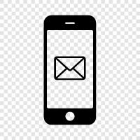 Email Phone, Email App, Email Service, Email Account icon svg