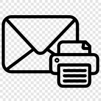 email printout, email printouts, email print outs, email print out icon svg