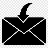 email received, email notification, email notification system, email notification service icon svg