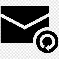 email reload, email send, email notification, email delivery icon svg