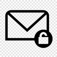 email security, email protection, email privacy, email spam icon svg