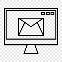 email, email client, online email, email signatures icon svg