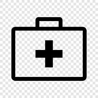emergency first aid kit, travel first aid, first aid kit icon svg