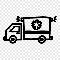 emergency, ambulance service, medical, health icon svg