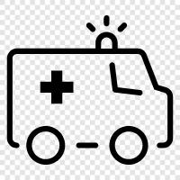 emergency, medical, transport, Ambulance icon svg