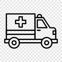 emergency, medical, ambulance crew, paramedic icon svg