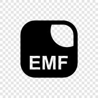 EMF radiation, EMF health, EMF danger, EMF icon svg