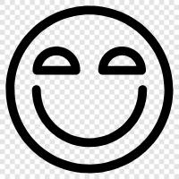 Emoji Smile, Emoticons, Smiling Face, iPhone Smile icon svg