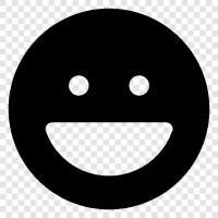 emoticons, smiley, happy, sad icon svg