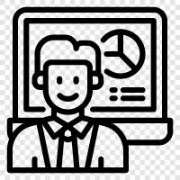 employee, labor, human, contractor icon svg