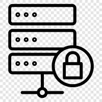 Encryption, Protocols, Security, Data icon svg
