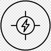 Energie, Strom, Generator, Steckdose symbol