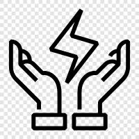 energy, power, energy production, renewable energy icon svg