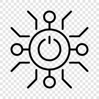 Energie, Strom, Stromverbrauch, Watt symbol