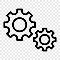 engineering, design, manufacturing, production icon svg