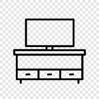 entertainment center, home theater, home cinema, home theater system icon svg