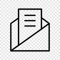 envelope, mailing, mailing envelope, mailing package icon svg
