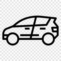 environmental car, green car, ecofriendly car, alternative fuel car icon svg