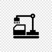 Ausrüstung, Herstellung, Produktion, Transport symbol